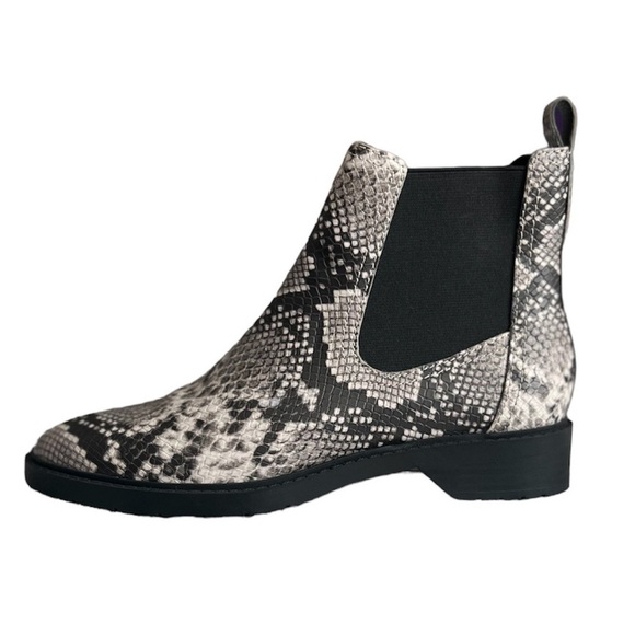 Treasure & Bond Gabriela Slip-on Faux Snake Bootie with Lt. Lug Sole - Picture 9 of 12